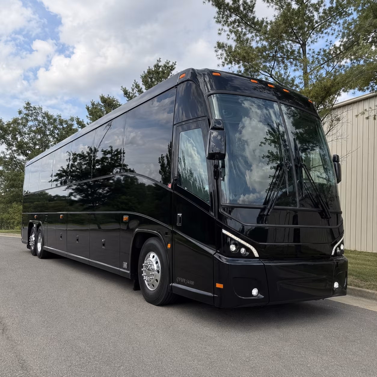 cleveland event transportation with a private charter bus in cleveland