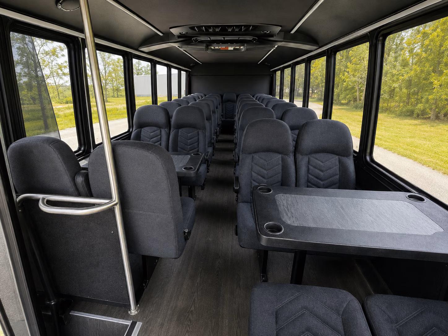 cuyahoga falls charter bus rentals for teams and fans traveling to away games