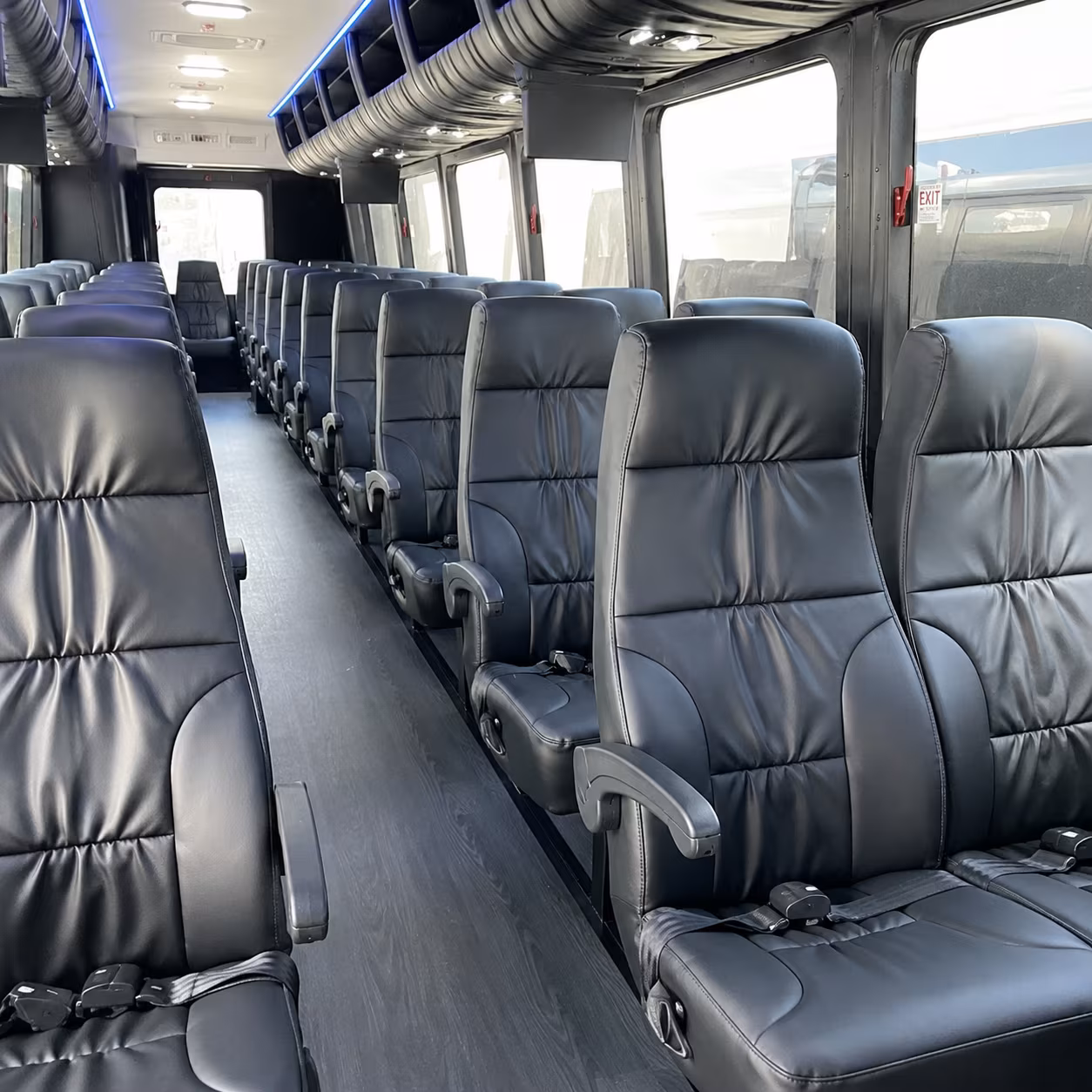 euclid private event transportation onboard seating