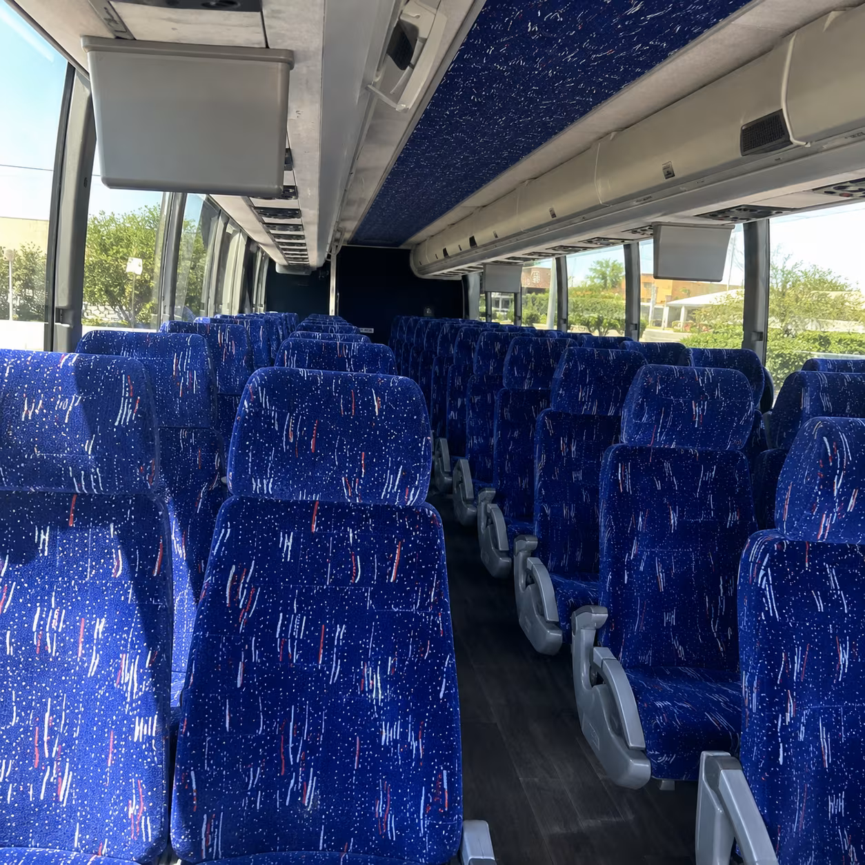 lorain charter bus rental inside