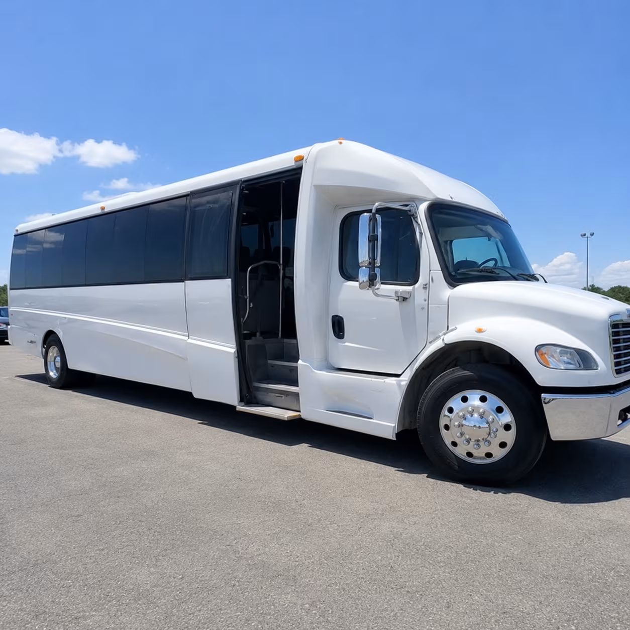 lorain government military bus rentals