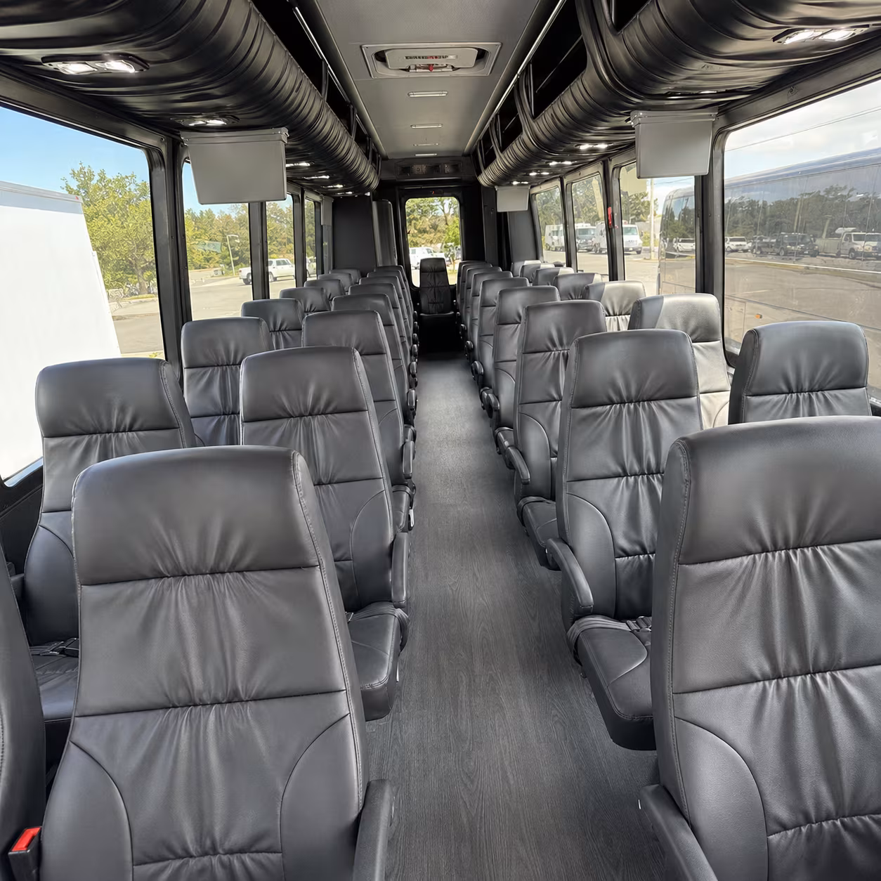 parma airport shuttle bus rentals