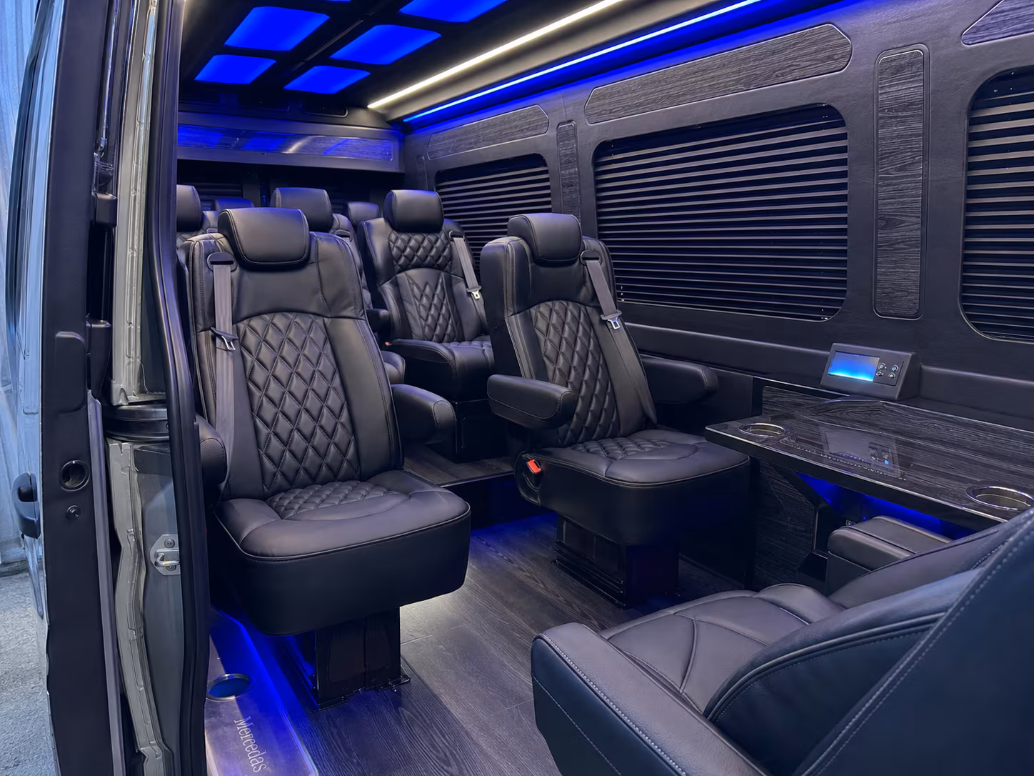 sprinter van transportation for groups and events across euclid