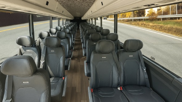 euclid 18 passenger minibus inside
