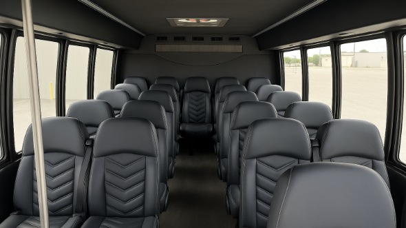 euclid 35 passenger minibus inside