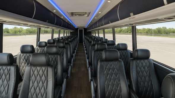 euclid 56 passenger charter bus rental